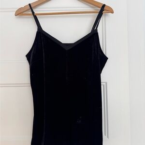 Banana Republic Black Velvet Camisole